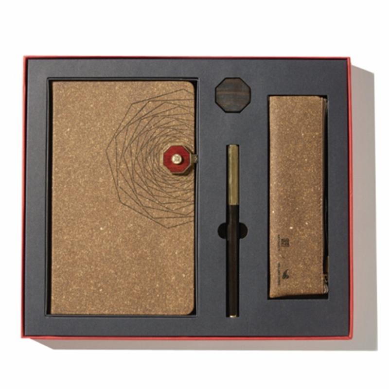 非遺文創(chuàng) 木合于本 筆本套裝