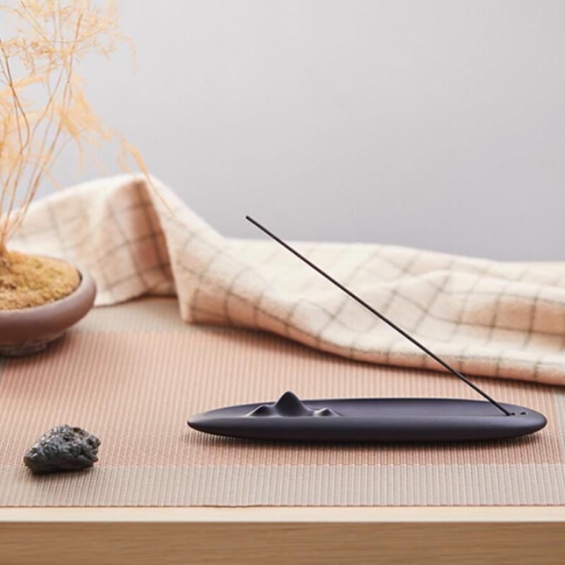 東匠新品 觀(guān)山香插 禪意香爐香薰?fàn)t線(xiàn)香銅香爐文化禮品 觀(guān)山香插