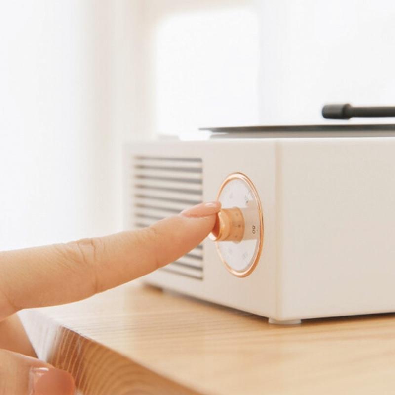 原子黑膠復(fù)古留聲機(jī)便攜式無線藍(lán)牙迷你可愛小音箱戶外低音炮小鋼炮家用手機(jī)音響 