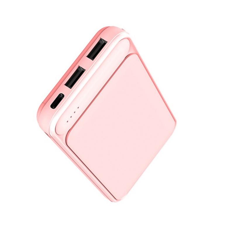 銳思Recci N02雙口快充移動(dòng)電源2.4A快充超薄蘋果安卓充電寶