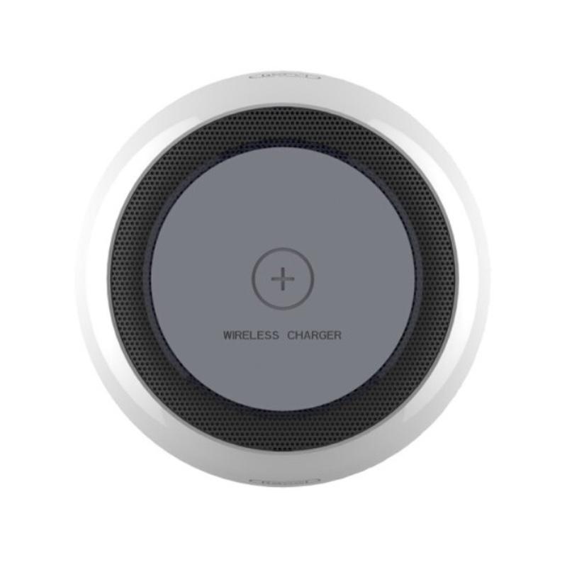 Recci銳思初音系列 藍(lán)牙無線充電器 5W無線充多功能組合功能播放器充電器 白色