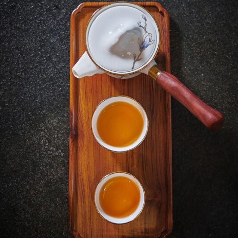 瑪戈隆特 進博盛宴一壺兩杯便攜旅行茶具套裝 骨瓷家用功夫茶具快客杯 禮盒裝