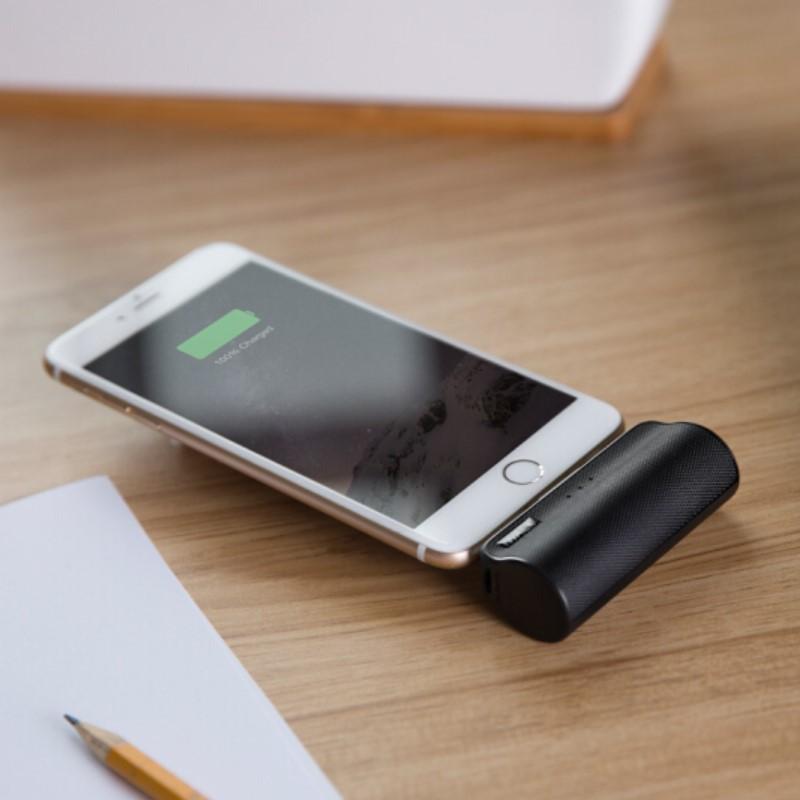 iWALK（愛沃可）充電寶/移動電源 蘋果手機無線便攜迷你口袋寶 黑色 3300毫安 適用iPhoneX/8Plus/7 