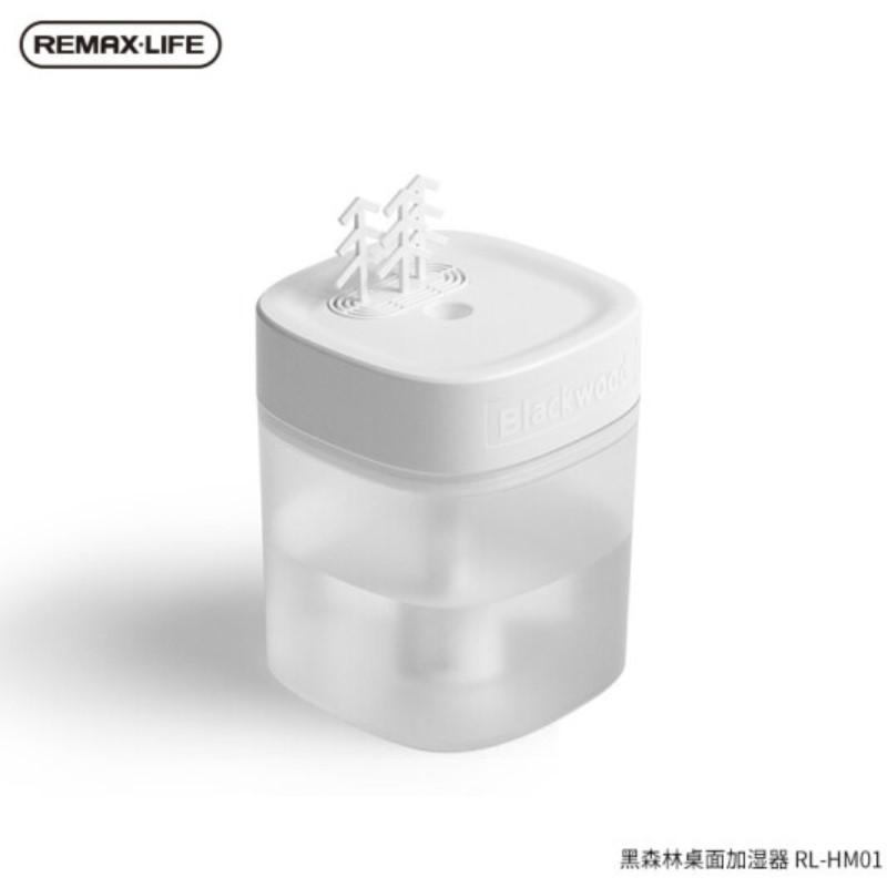 REMAX 黑森林桌面加濕器usb迷你空氣補(bǔ)水噴霧家用靜音臥室辦公室孕婦嬰兒小型保濕創(chuàng)意禮品 白色 