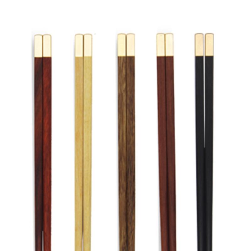 清樸堂尊貴紅木筷子禮盒品宴5雙裝高檔烏木筷子 標(biāo)準(zhǔn)5雙 