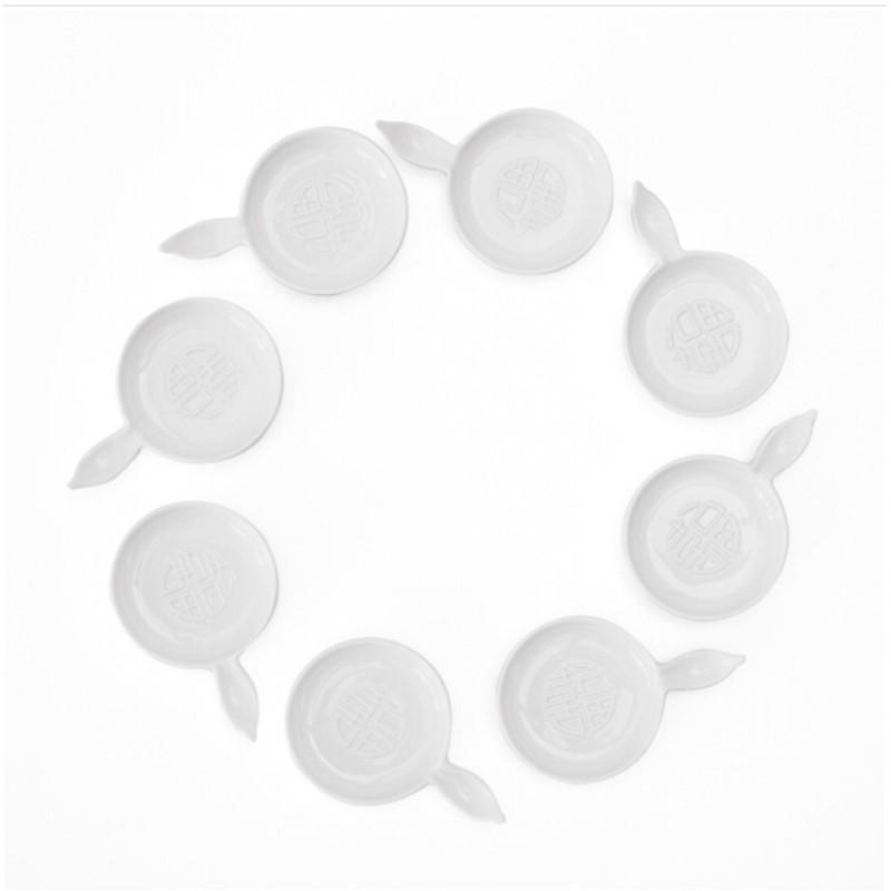 清樸堂 大四喜雙層 節(jié)日送禮物高檔餐具男生新年節(jié)禮品女創(chuàng)意筷子定制精美小禮品實(shí)用 雞翅翅木圓