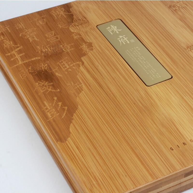 清樸堂 家宴 精品私人定制禮品10雙裝筷子禮盒套裝定制餐具禮物實(shí)木筷子竹盒裝 1.8雞翅木 