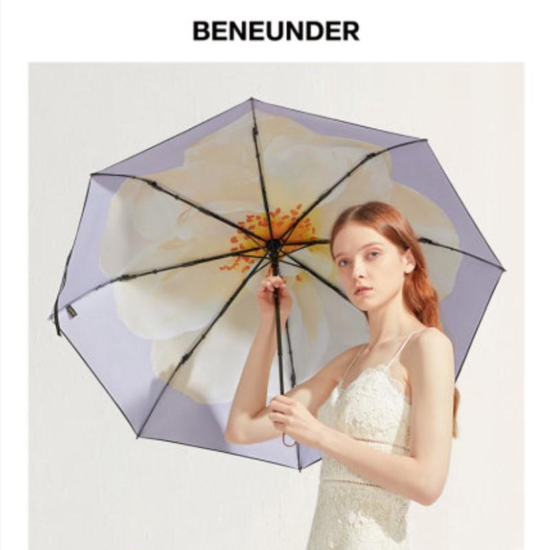 BANANAUNDER蕉下蓮町遮陽太陽傘防曬防紫外線折疊雨傘女晴雨兩用 