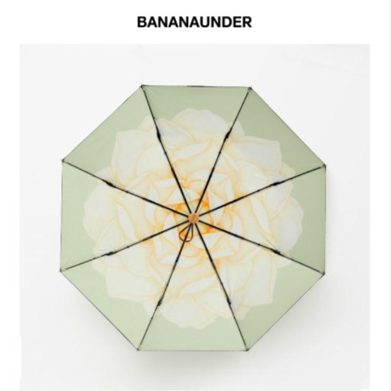 BANANAUNDER蕉下蓮町遮陽太陽傘防曬防紫外線折疊雨傘女晴雨兩用 