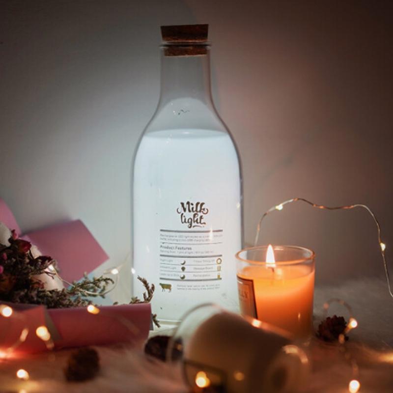 小夜燈伴睡生日禮物女生送閨蜜送女友520表白禮物同學禮品創(chuàng)意實用實用牛奶留言燈同學小禮品情侶浪漫禮物 有助睡眠 萌趣可愛牛奶伴睡燈