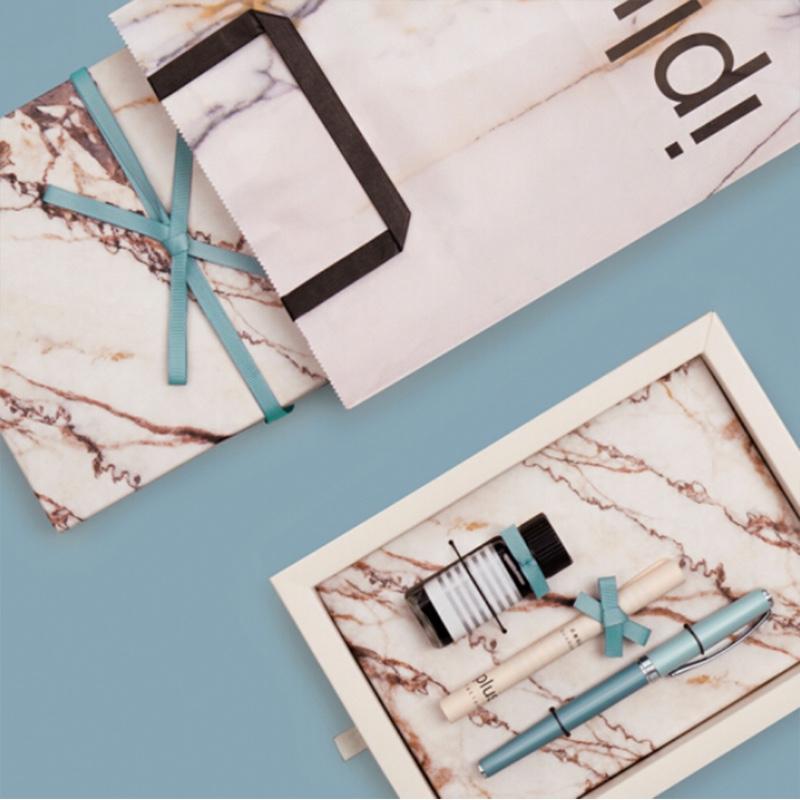 ipluso意索鋼筆墨水禮盒中國(guó)城市系列銥金筆尖辦公學(xué)生簽字筆 蘇州天青