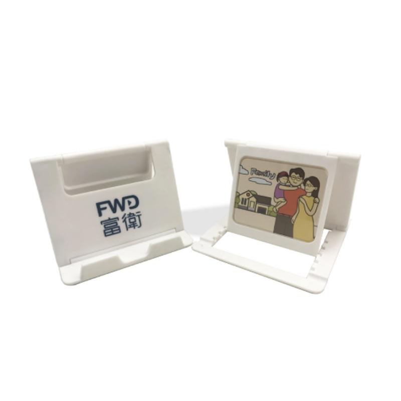 新款創(chuàng)意廣告促銷多功能相框手機架折疊手機座便簽本