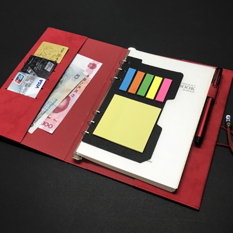 波西米亞風(fēng)活頁記事商務(wù)本配筆定制筆記本白領(lǐng)會(huì)議教師節(jié)禮物