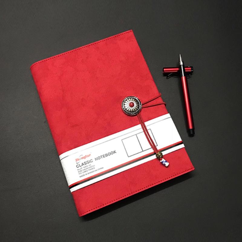 波西米亞風(fēng)活頁記事商務(wù)本配筆定制筆記本白領(lǐng)會(huì)議教師節(jié)禮物