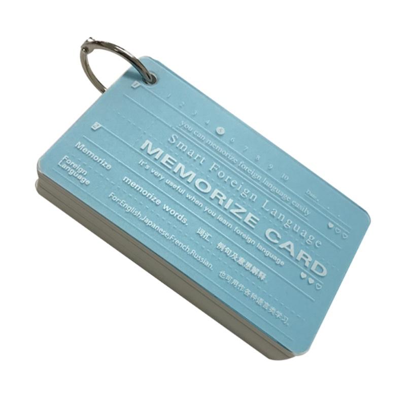 縱橫本冊(cè)創(chuàng)意新品語(yǔ)言單詞卡備忘錄記憶活頁(yè)小本學(xué)生包郵可定制