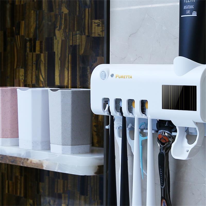 Puretta智能殺菌牙刷架
