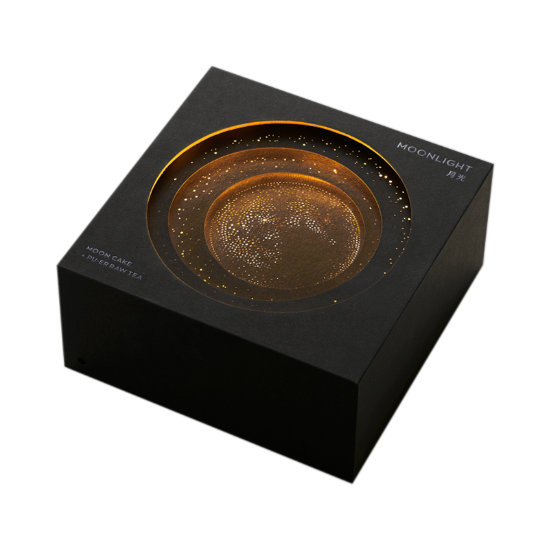慢物質(zhì)黑月光中秋發(fā)光禮盒