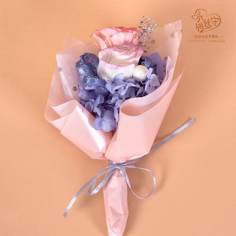 萬事利永生花睡衣禮盒限定套裝