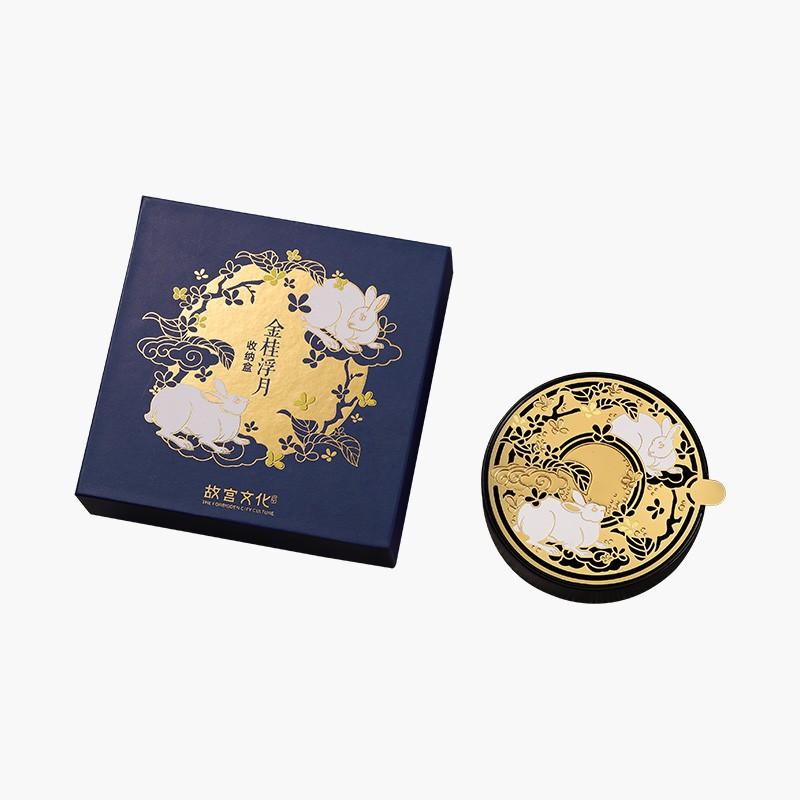 金桂浮月收納盒書(shū)簽香薰盒