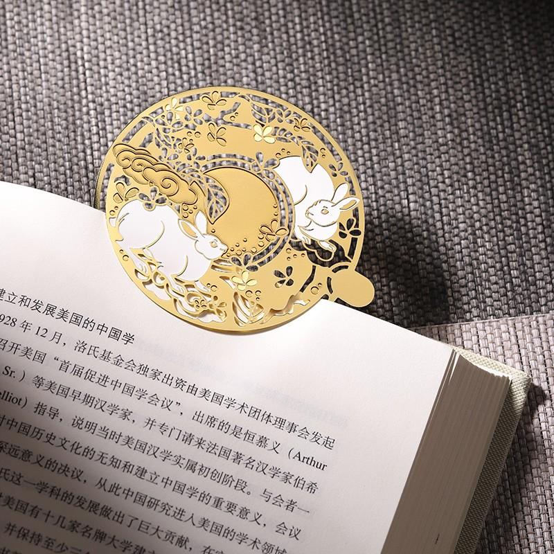 金桂浮月收納盒書(shū)簽香薰盒