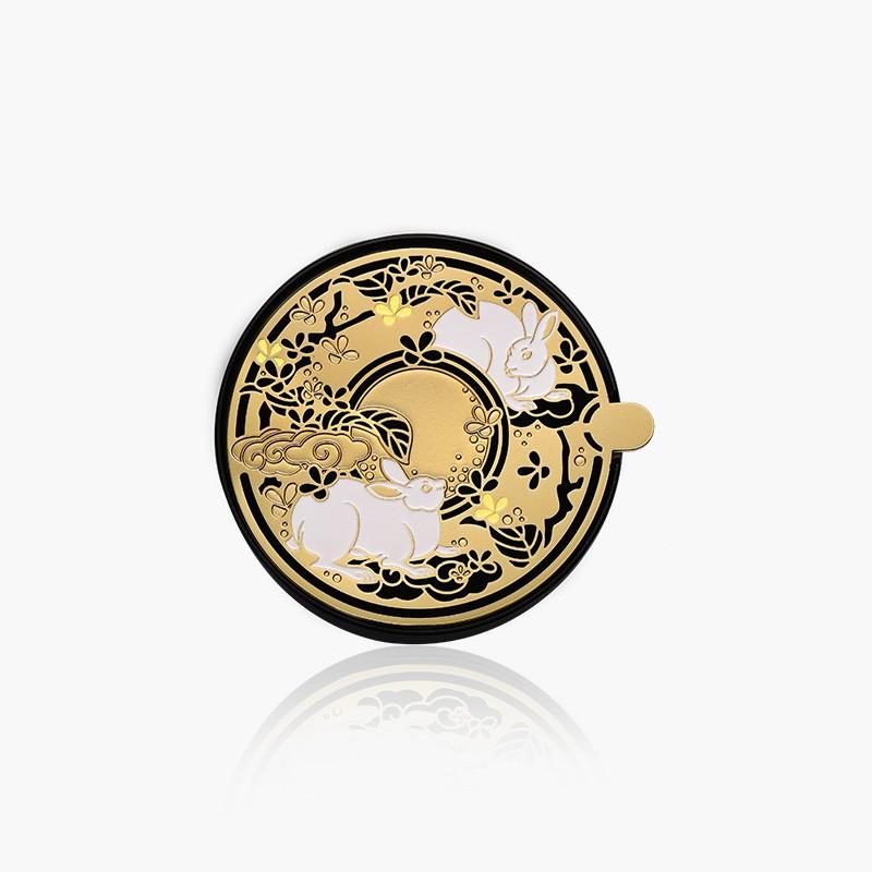 金桂浮月收納盒書(shū)簽香薰盒