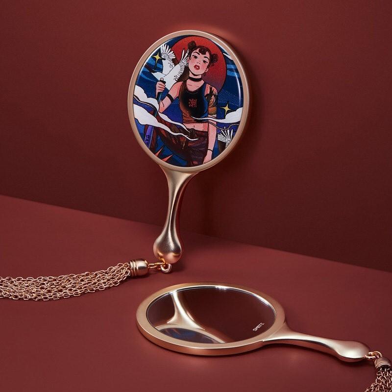 復古國風化妝鏡