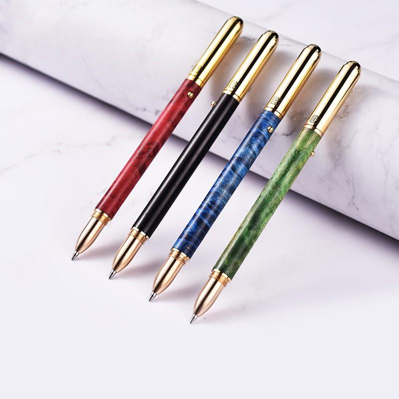 斑斕木商務簽字筆