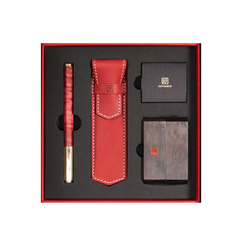 匠藝八方商務(wù)高檔鋼筆禮盒