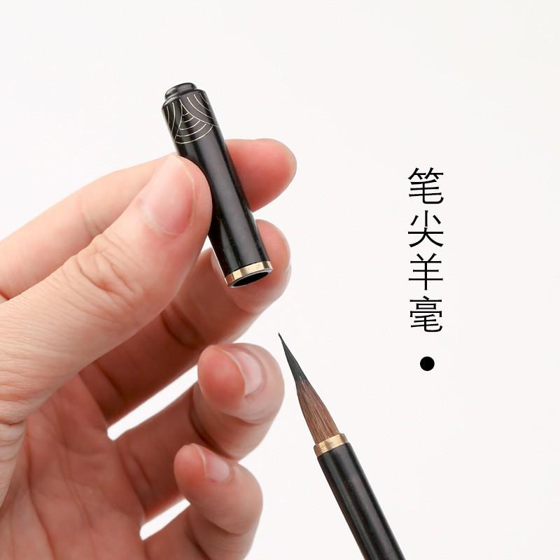 實(shí)木仿古筆墨紙硯文房四寶套