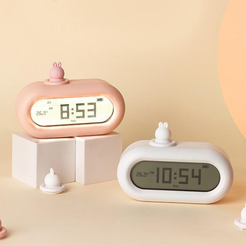 萌物鬧鐘夜燈