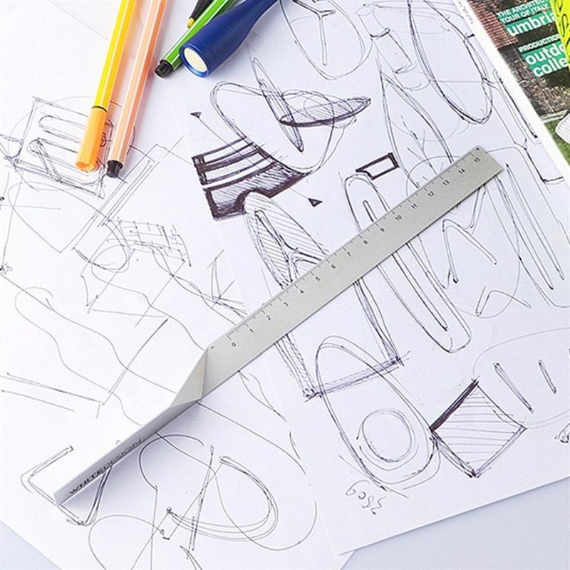 建筑感創(chuàng)意金屬直尺