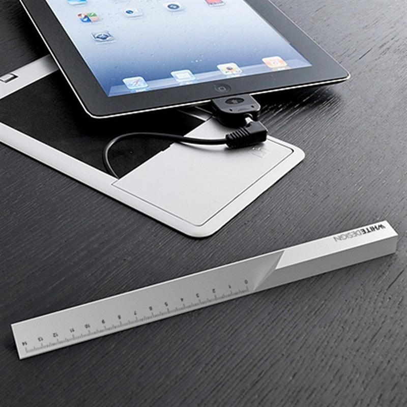 建筑感創(chuàng)意金屬直尺