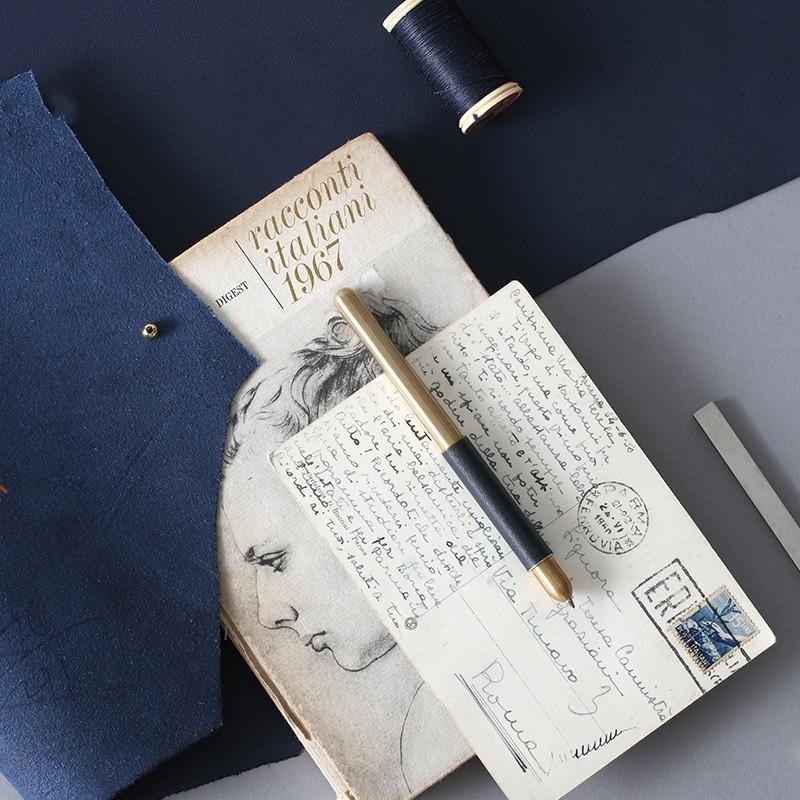 意外設(shè)計牛皮簽字筆（單筆款）