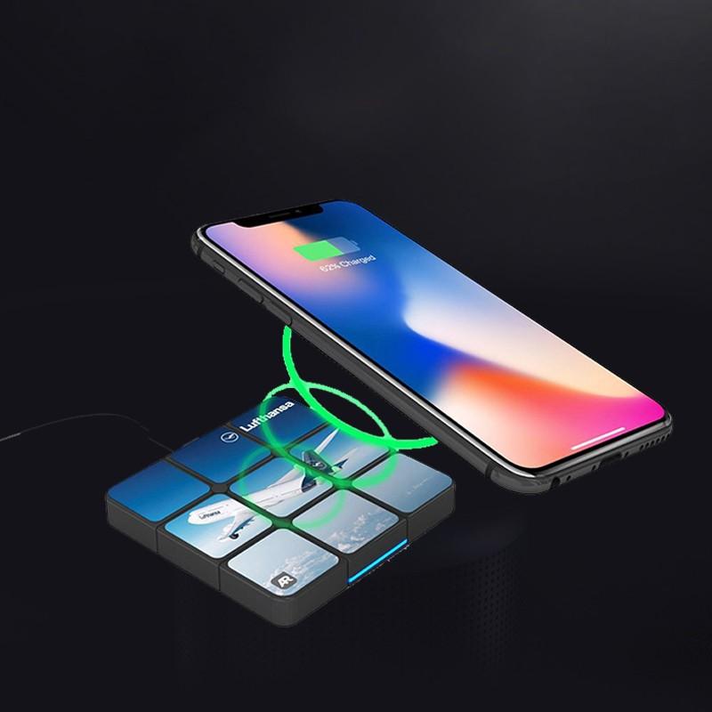 魔方的無(wú)線充電器