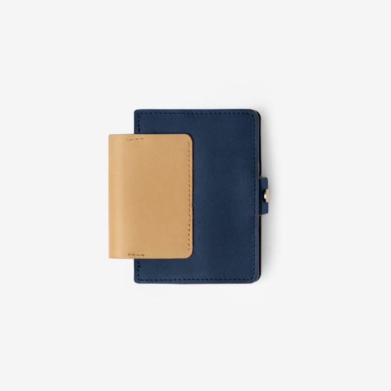 意外設(shè)計(jì)便攜牛皮錢包