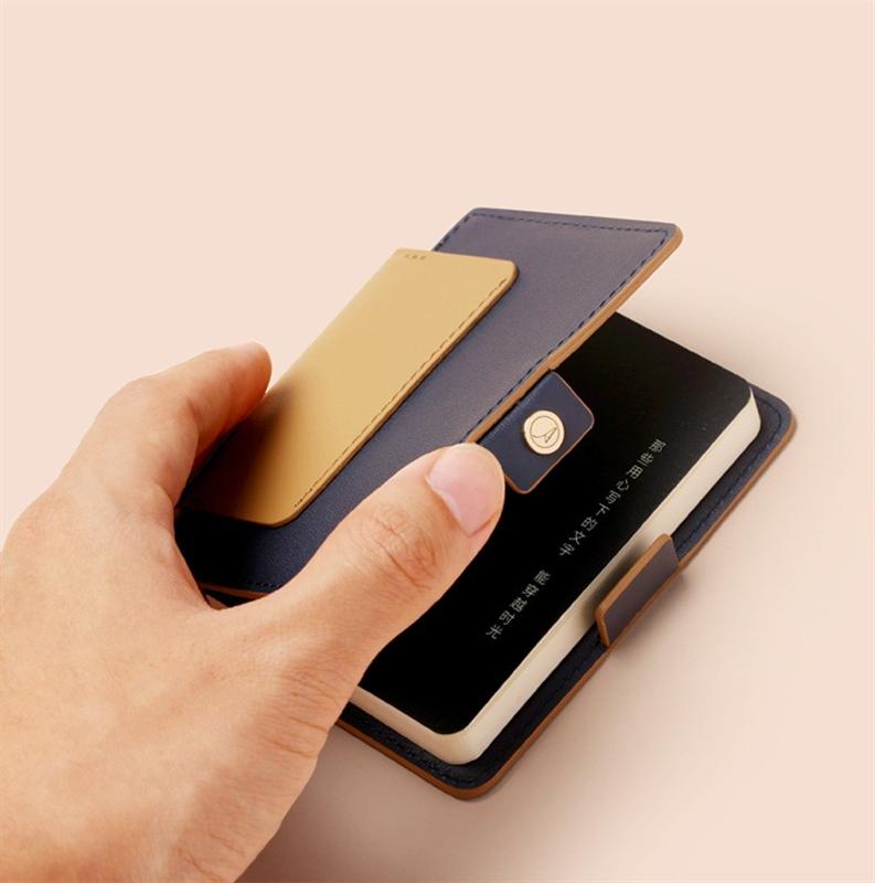 意外設(shè)計(jì)便攜牛皮錢包