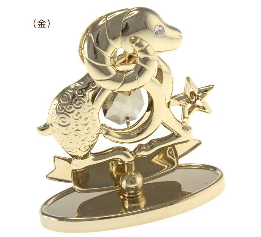 十二星座迷你水晶擺件