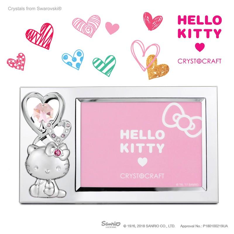 Hello Kitty水晶相框擺臺(tái)