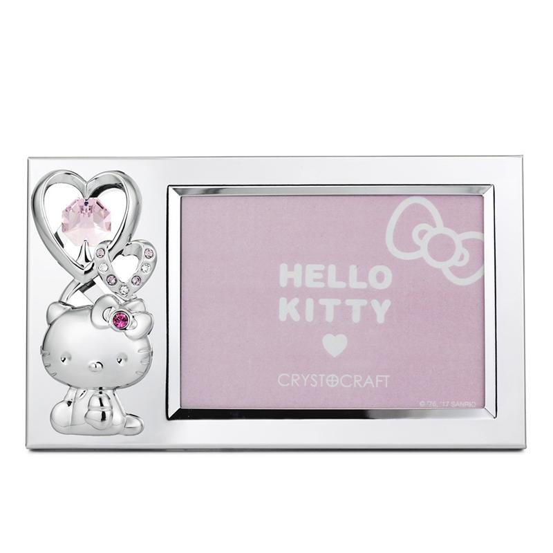 Hello Kitty水晶相框擺臺(tái)