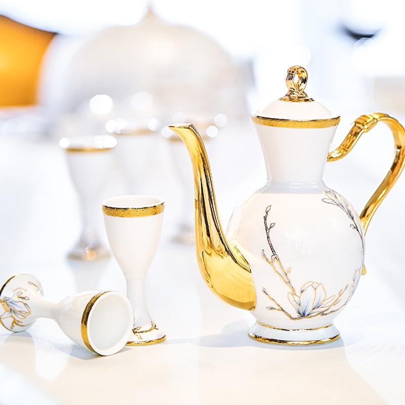 進(jìn)博盛宴骨瓷酒具套裝