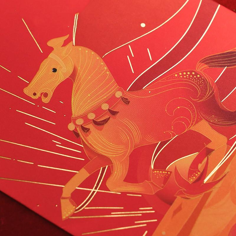 國家寶藏個性創(chuàng)意利是封5枚裝