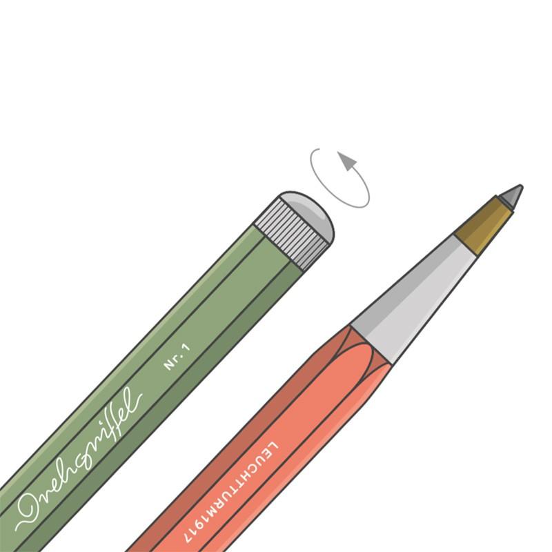 德國燈塔leuchtturm1917金屬圓珠筆