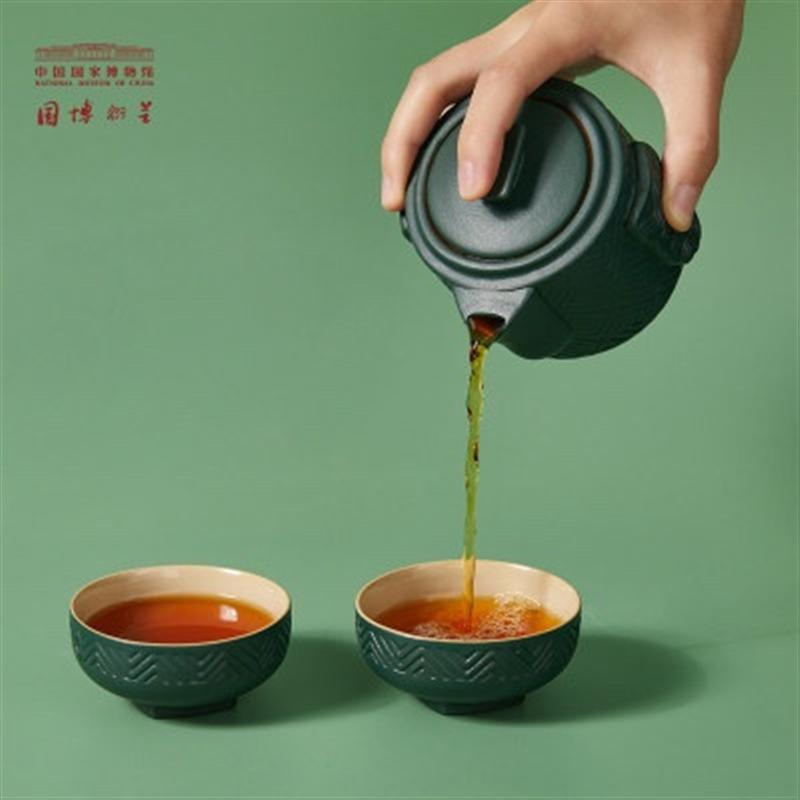 【中國國家博物館】風(fēng)調(diào)雨順快客杯茶具套裝