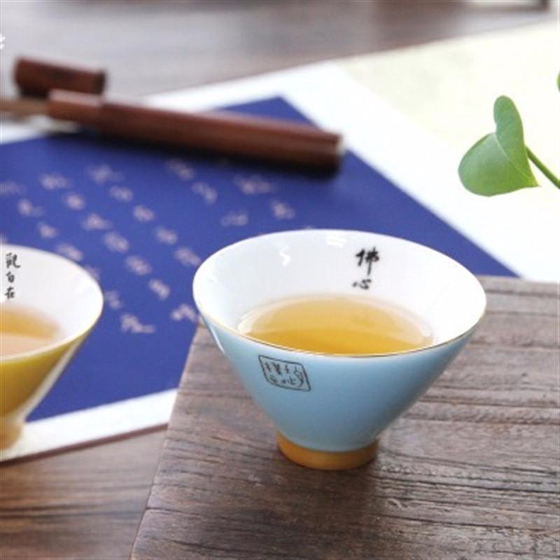 【杭城印記·心經(jīng)】真絲心經(jīng)卷軸+對杯+沉香禮盒套裝