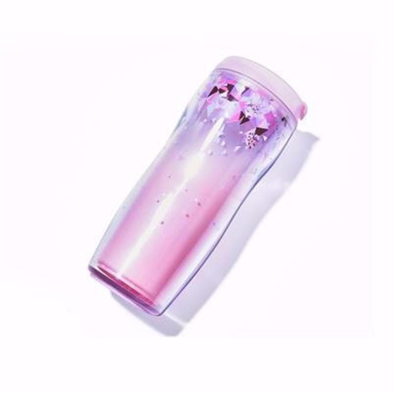 【杭城映像.櫻花套裝】櫻花系列真絲長(zhǎng)巾+隨行杯+明信片禮盒