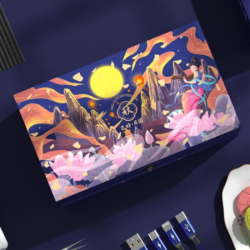 【花好月圓】2021年中秋國潮月餅禮盒