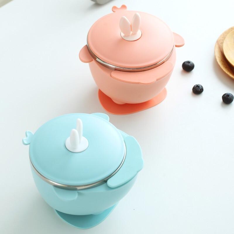 果飛兔不銹鋼注水餐碗