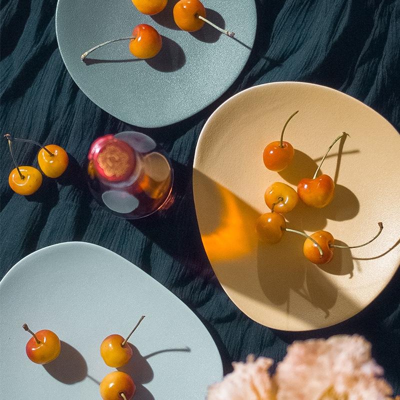 另LIVEIN|北歐個(gè)性簡(jiǎn)約家用陶瓷餐盤