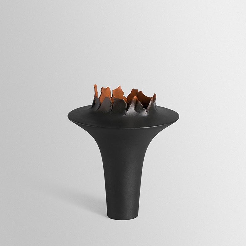 另LIVEIN|客廳現(xiàn)代簡約陶瓷手工北歐創(chuàng)意干花桌面花器家居軟裝飾