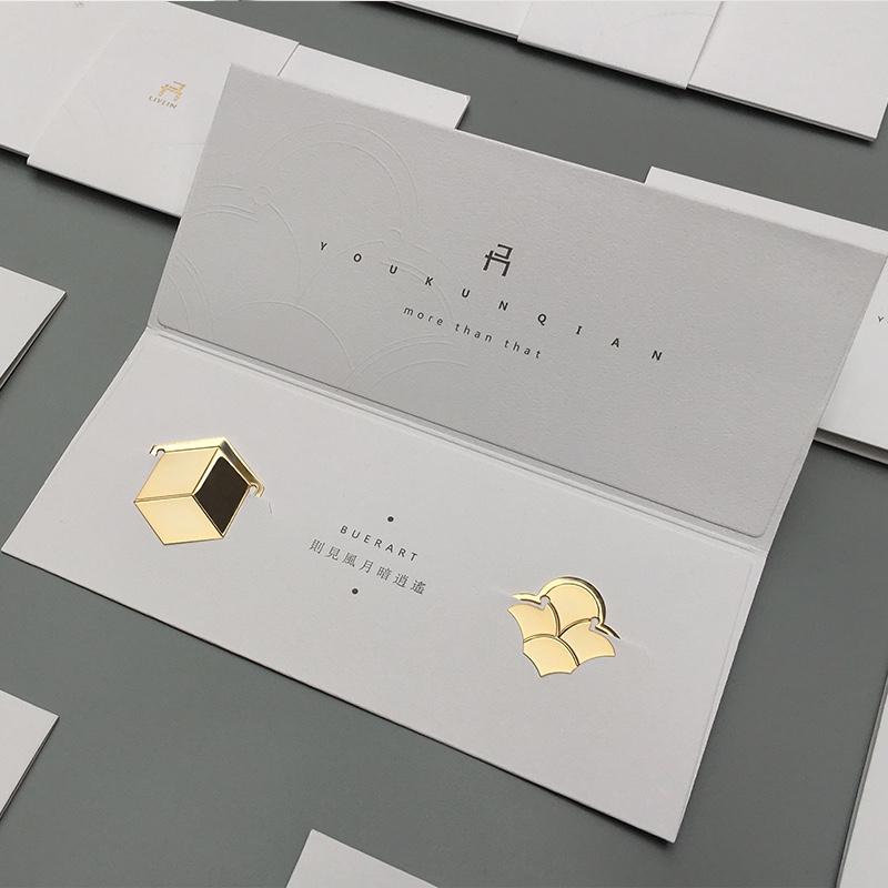 另LIVEIN｜有昆·簽中國(guó)風(fēng)定制金屬簡(jiǎn)約書(shū)簽創(chuàng)意精致禮品